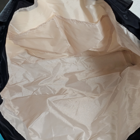 Pampered Chef Large Tote Bag Cream Black - Picture 6 of 11